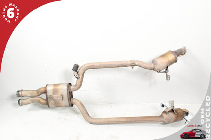 2014-2017 Mercedes-Benz E400 W207 Left and Right Side Exhaust Downpipe Set OEM