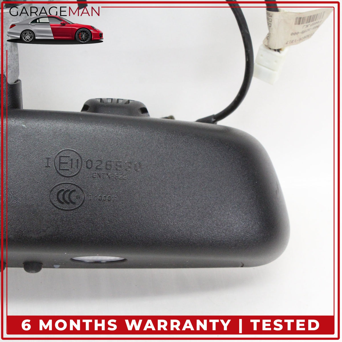 2014-2019 Mercedes W205 C300 GLC43 AMG Top Upper Rear View Mirror 2228100417 OEM