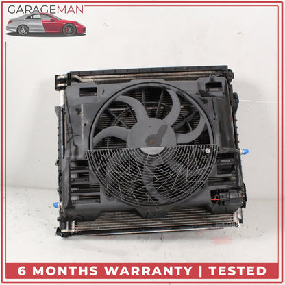 2010-2012 Range Rover L322 Engine Cooling Radiator AC A/C Condenser Assy OEM