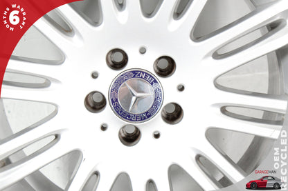 2007-2009 Mercedes W211 E350 E550 Rear Wheel Rim 9JX18H2 ET39 2114015402 OEM
