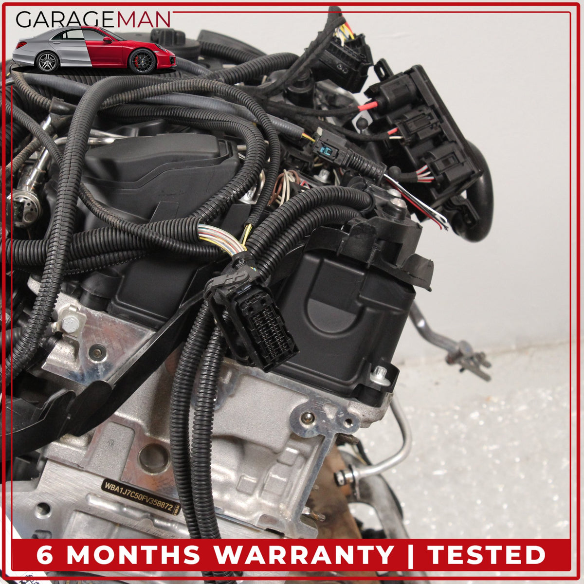 2014-2016 BMW M235i F22 RWD 3.0L I6 N55 Engine Motor Complete Assembly 53k