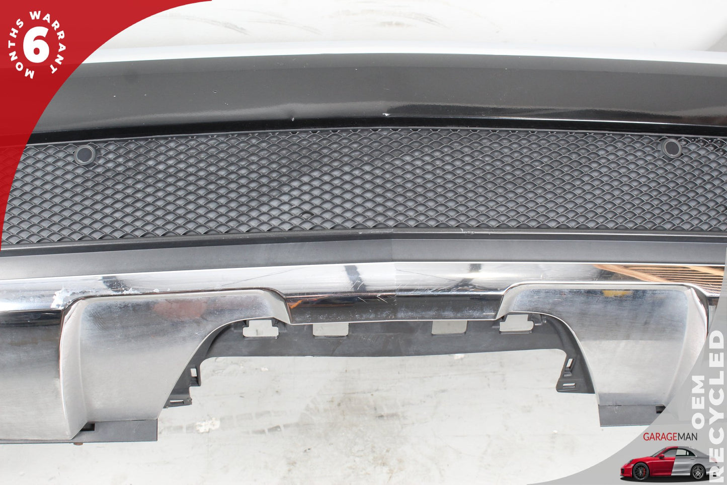 2013-2016 Mercedes-Benz GL550 X166 SUV Rear Bumper Cover Assembly Black