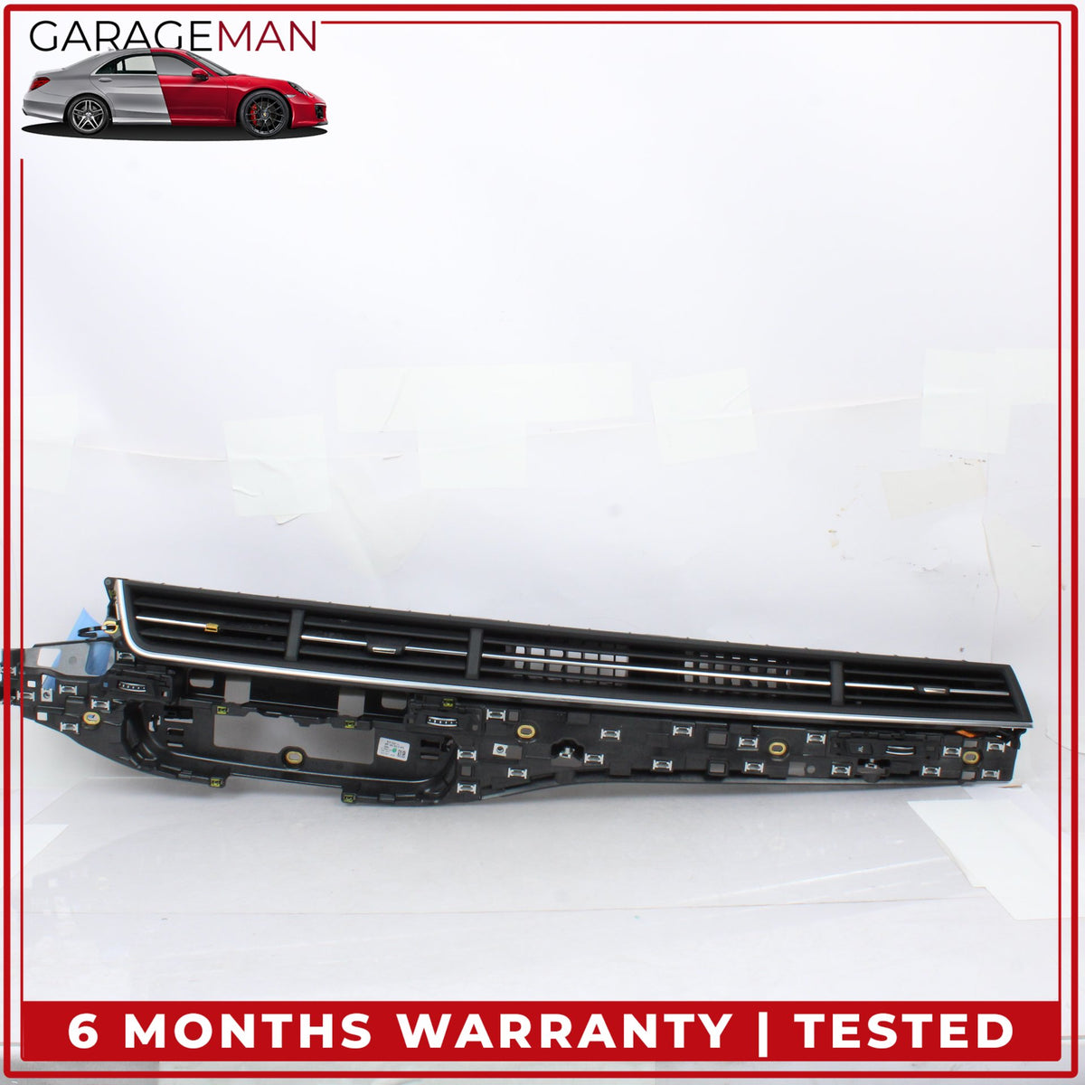 2017-2019 Audi Q7 SUV Front Dash Center AC Air Vent Grille Panel 4M1820902S OEM