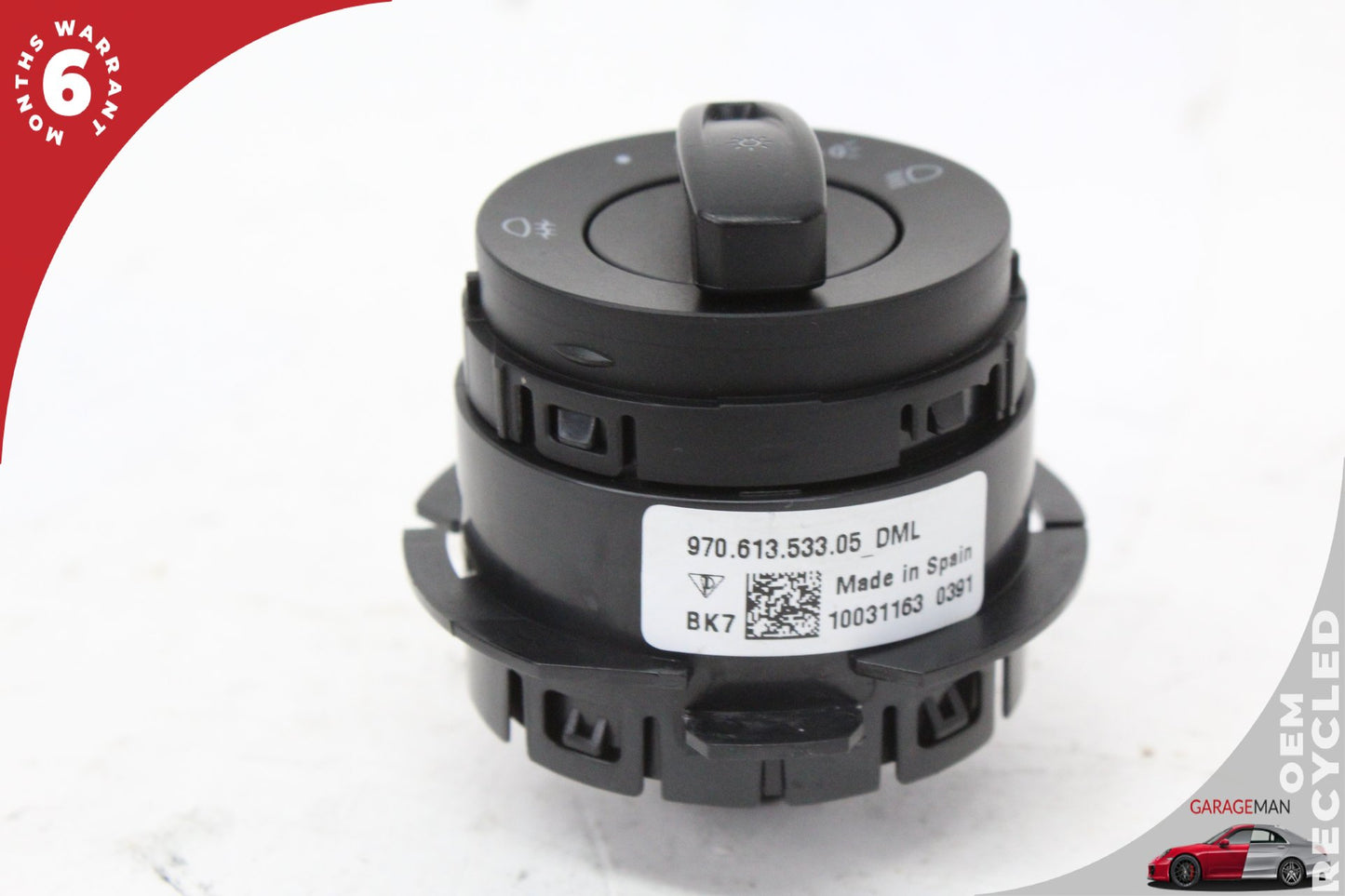 2010-2016 Porsche Panamera 970 Headlight Control Switch 97061353305 OEM
