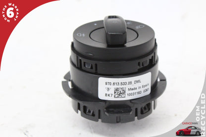 2010-2016 Porsche Panamera 970 Headlight Control Switch 97061353305 OEM