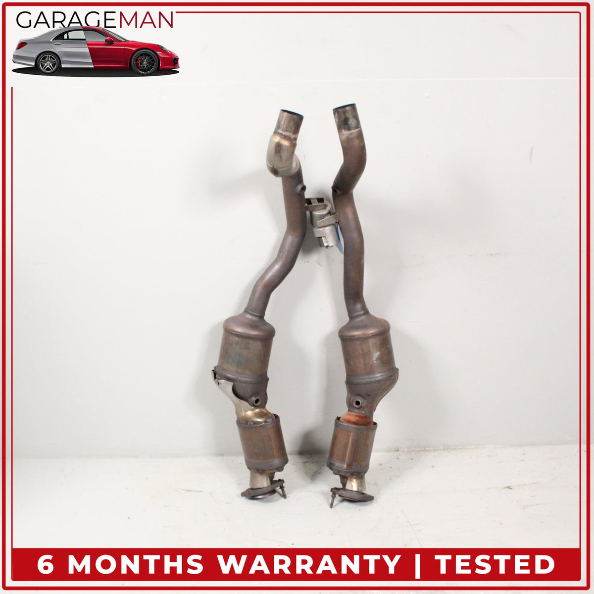 2015-2020 Range Rover L405 L494 3.0L Left and Right Side Exhaust Downpipe OEM