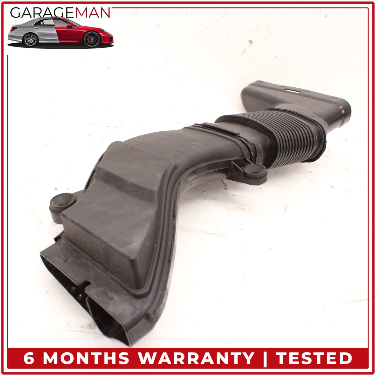 2015-2023 Mercedes W212 E400 M276 Air Intake Duct Hose Left and Right Set OEM
