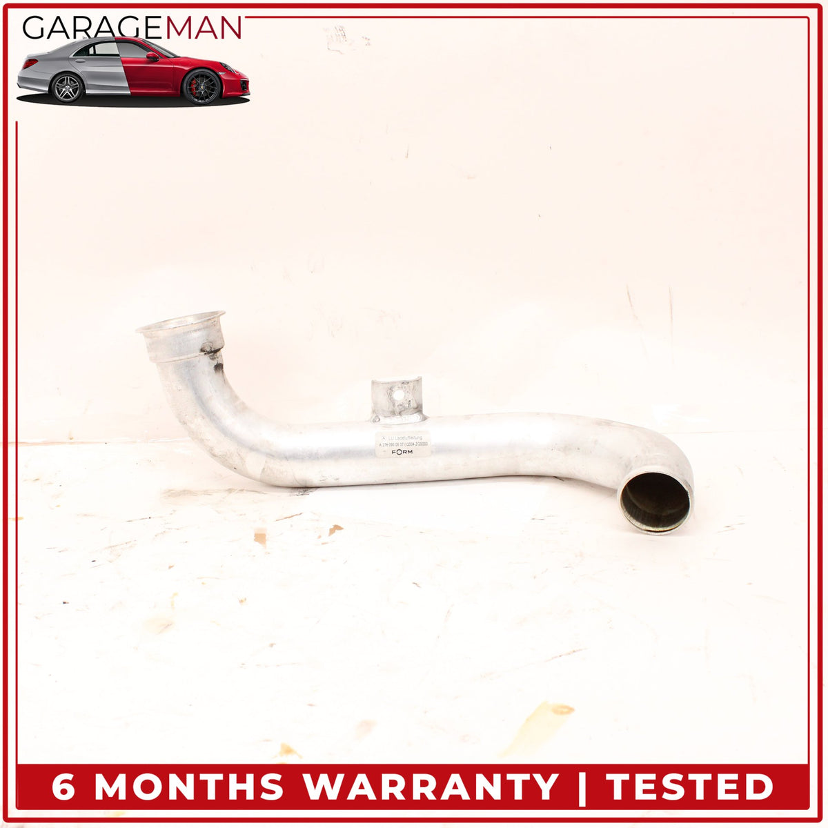2014-2021 Mercedes W212 E400 SL400 Intercooler Hose Left and Right Side Set OEM