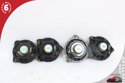 2015-2021 Mercedes W205 C300 Front and Rear Door Trim Speakers Set of 4 Pc OEM