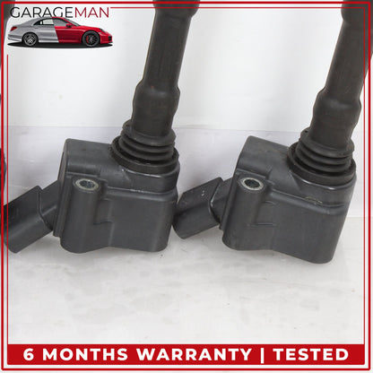 2015-2024 Porsche Macan Cayenne Audi A3 A4 A5 Q7 Ignition Coils Set of 4 OEM