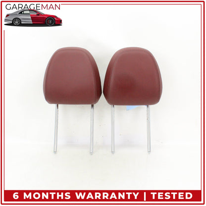 2019-2025 BMW 330i Front Left and Right Side Seat Head Rest Red 52107478116 OEM
