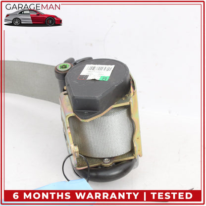 1998-2002 Mercedes W210 E320 Wagon Front Right Passenger Side Seat Belt Gray OEM