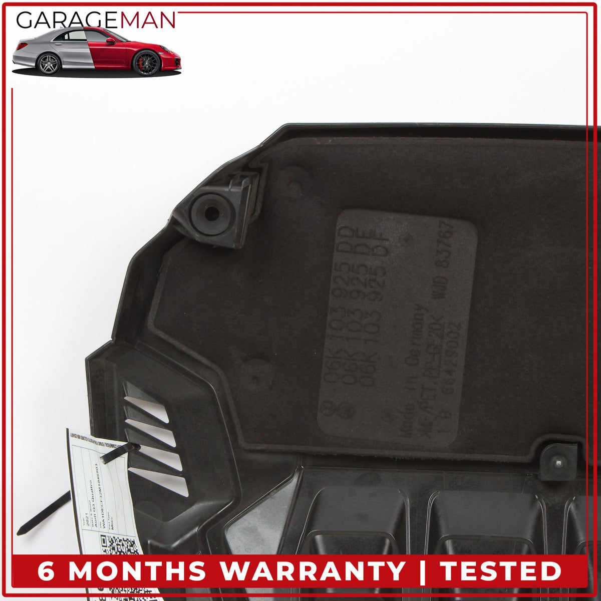 2019-2025 Audi Q3 A3 2.0L Engine Motor Trim Cover Panel 06K103925DD OEM