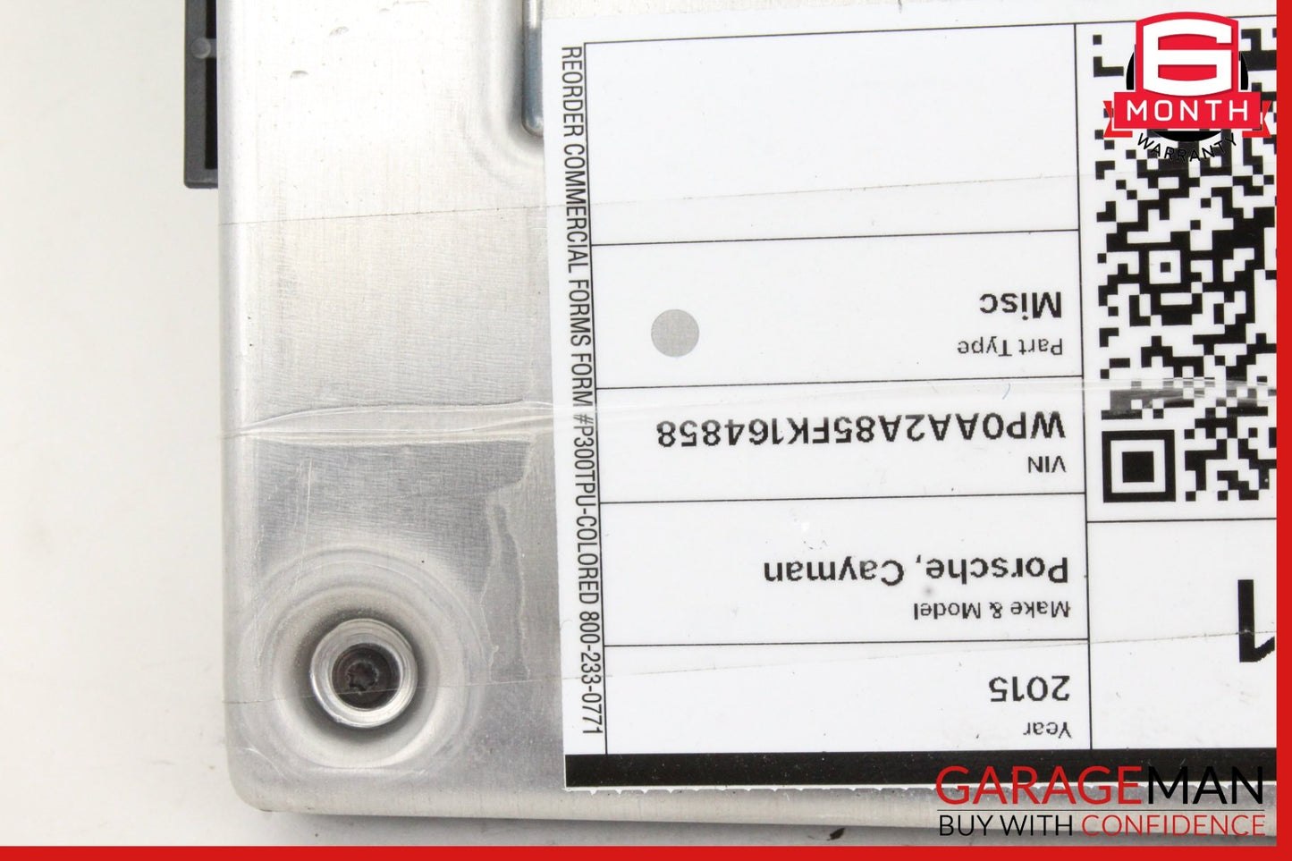 2012-2024 Porsche Cayman 981 BCM Body Comfort Control Module Unit OEM