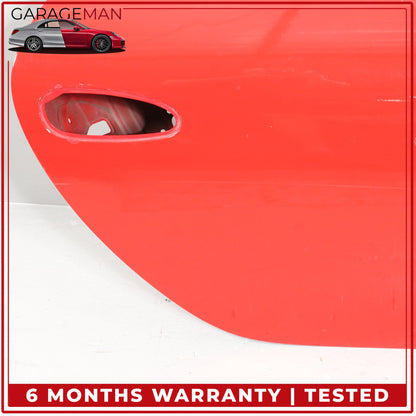 1997-2005 Porsche 911 996 Front Right Side Door Shell Red 99653101204 OEM