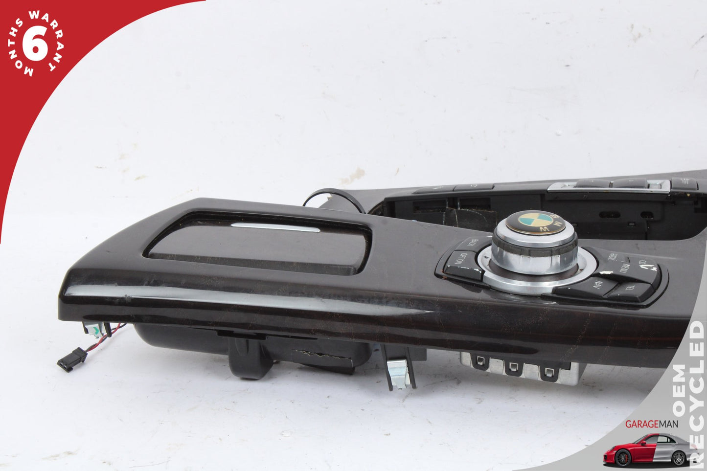2011-2013 BMW 550i F10 Sedan Center Console Trim w/ iDrive Controler and Cup Holder 9206401