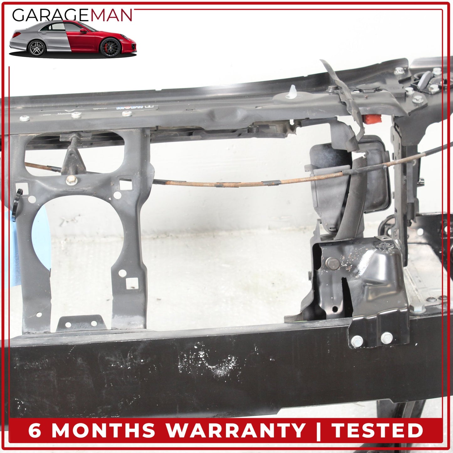 2003-2009 Mercedes W211 E320 Front Reinforcement Bar Upper Radiator Support OEM