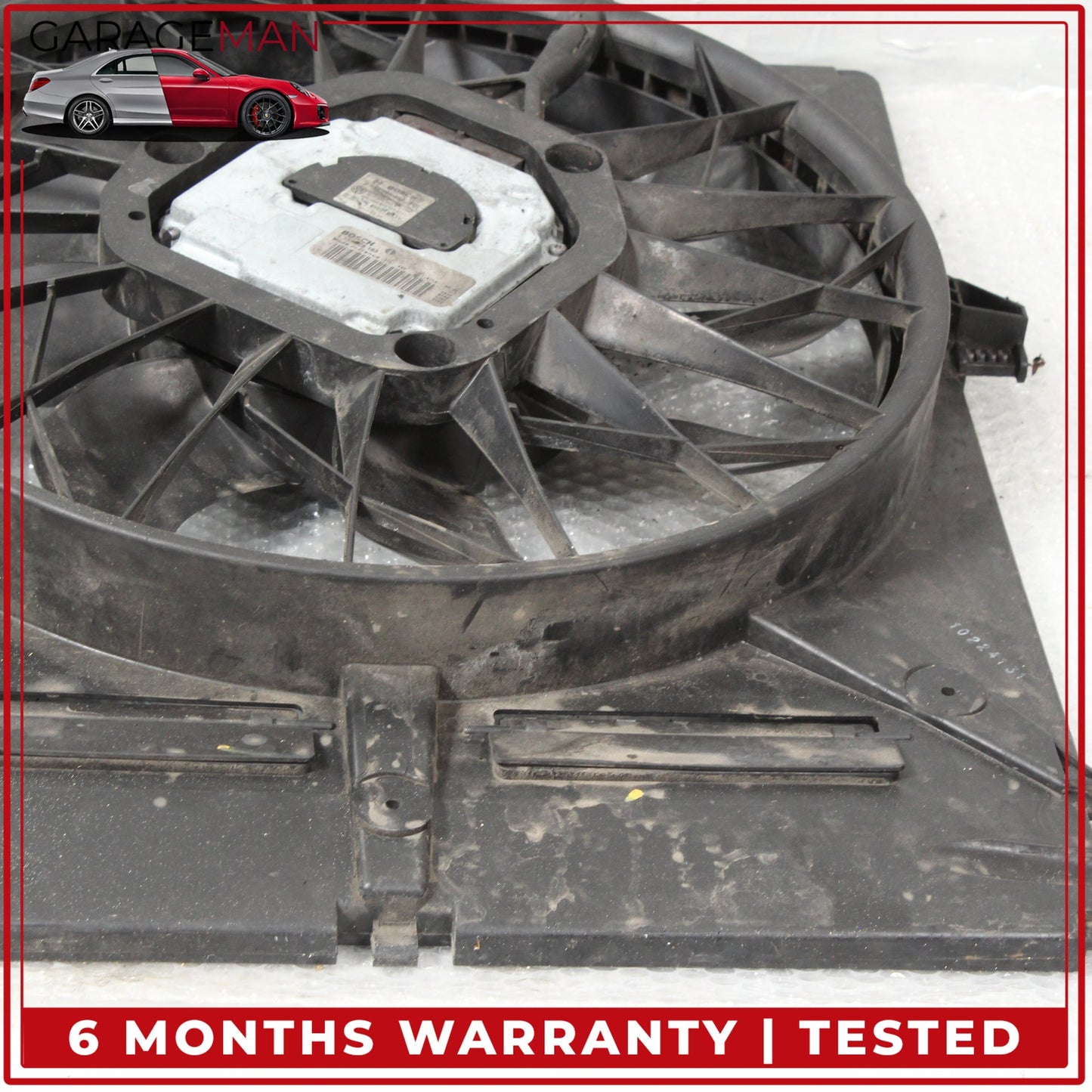 2007-2015 Audi Q7 SUV Engine Radiator Electric Cooling Dual Fan 7L0121207D OEM