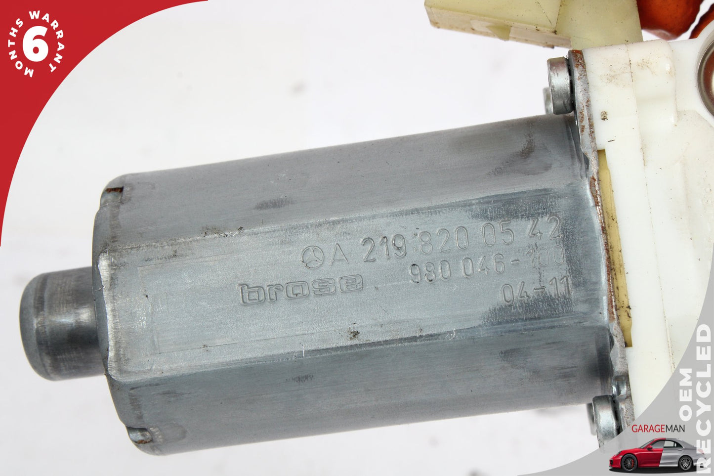 2006-2011 Mercedes W219 CLS550 Rear Left Driver Side Window Regulator Motor OEM
