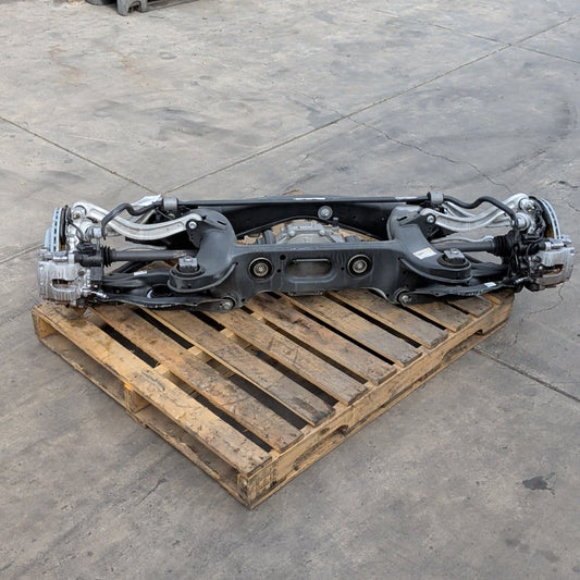 2015-2018 Mercedes-Benz C300 W205 AWD 2.0L Rear Differential Axle Spindle Subframe Bar Assembly OEM