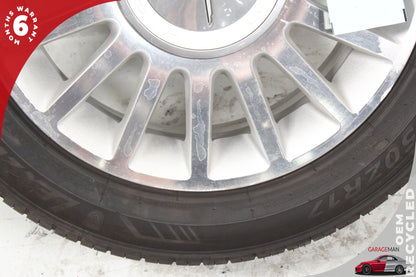 2002-2005 Ford Thunderbird 16 Spoke Wheel Rim w/ Tire 17X7.5JX60 4W631007BC OEM