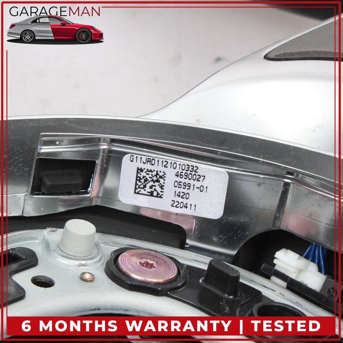 2019-2025 Mercedes W177 A220 C300 EQB 350 Steering Wheel w/ Paddle Shifters OEM