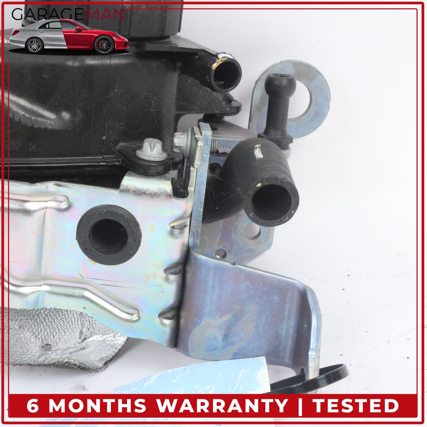 2015-2020 Mercedes W205 C300 Coolant Overflow Reservoir w/ Support Bracket OEM