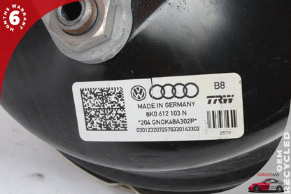 2013-2016 Audi A5 A4 Power Brake Booster Master Cylinder w/ Reservoir 8K0612103N