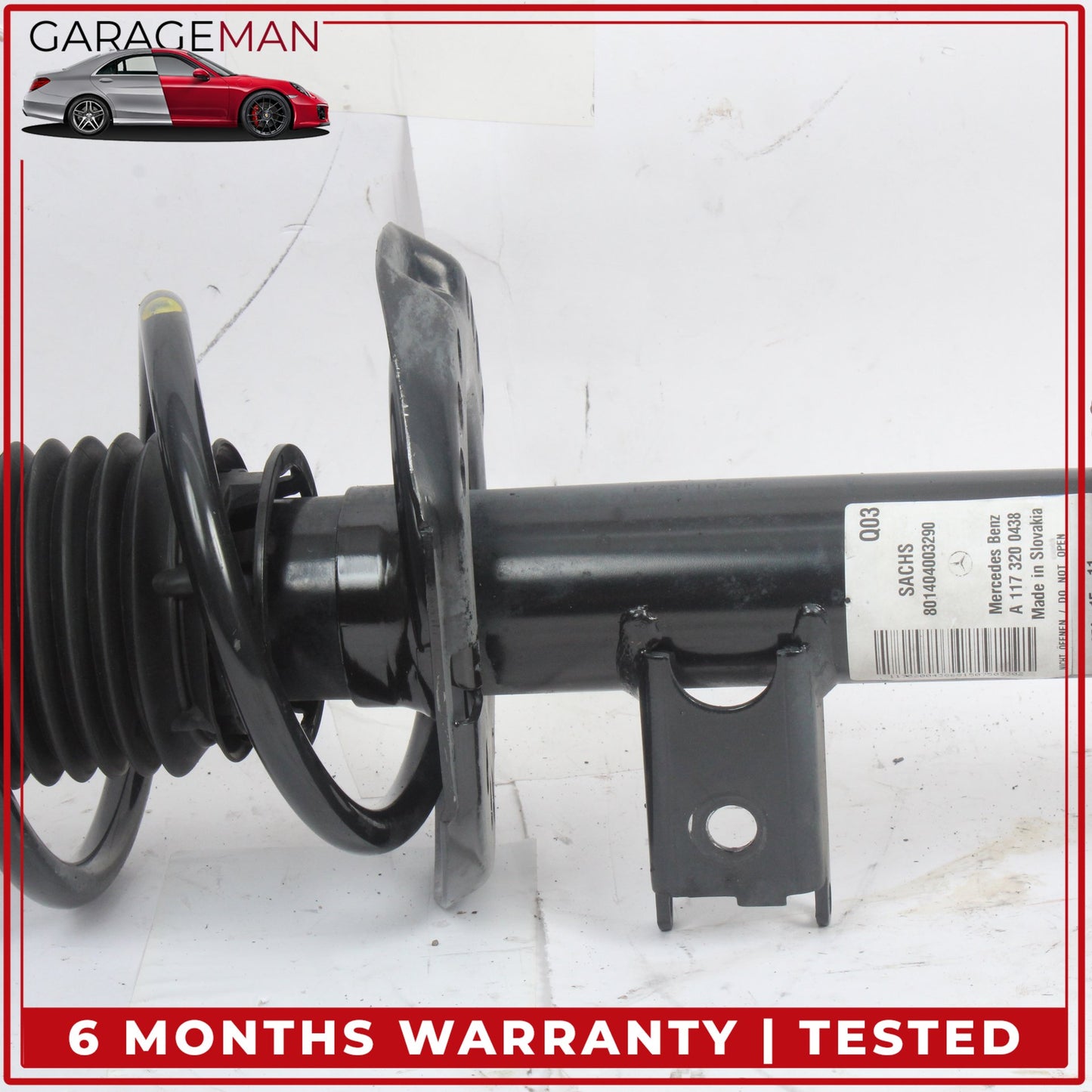 2014-2019 Mercedes W117 CLA250 Front Left and Right Shock Strut Absorber Set OEM
