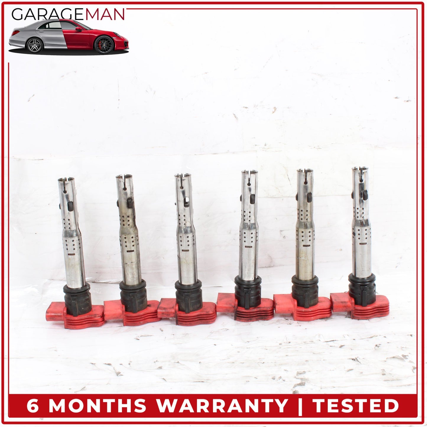 2005-2019 Audi A6 A7 A8 Quattro Ignition Coils Set of 6 Pc 06E905115 OEM