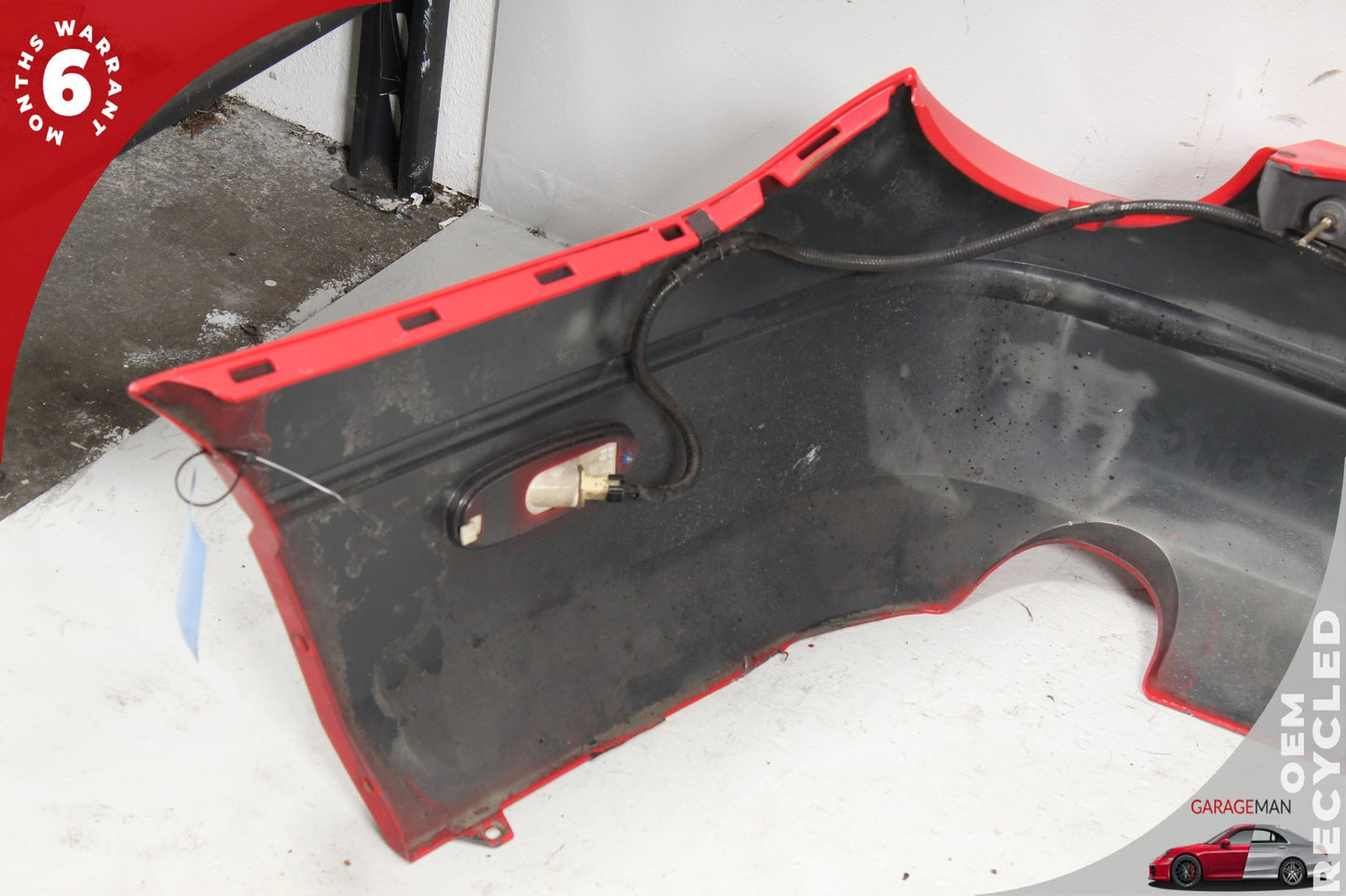 2002-2005 Ford Thunderbird Rear Bumper Cover Red 1W6Z17K835BAA OEM