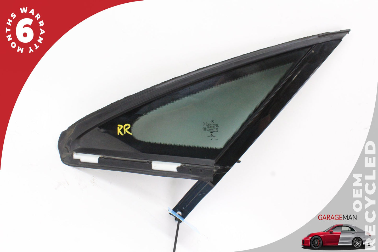 2018-2023 Mercedes W238 E450 E400 Coupe Rear Right Side Quarter Window Glass OEM
