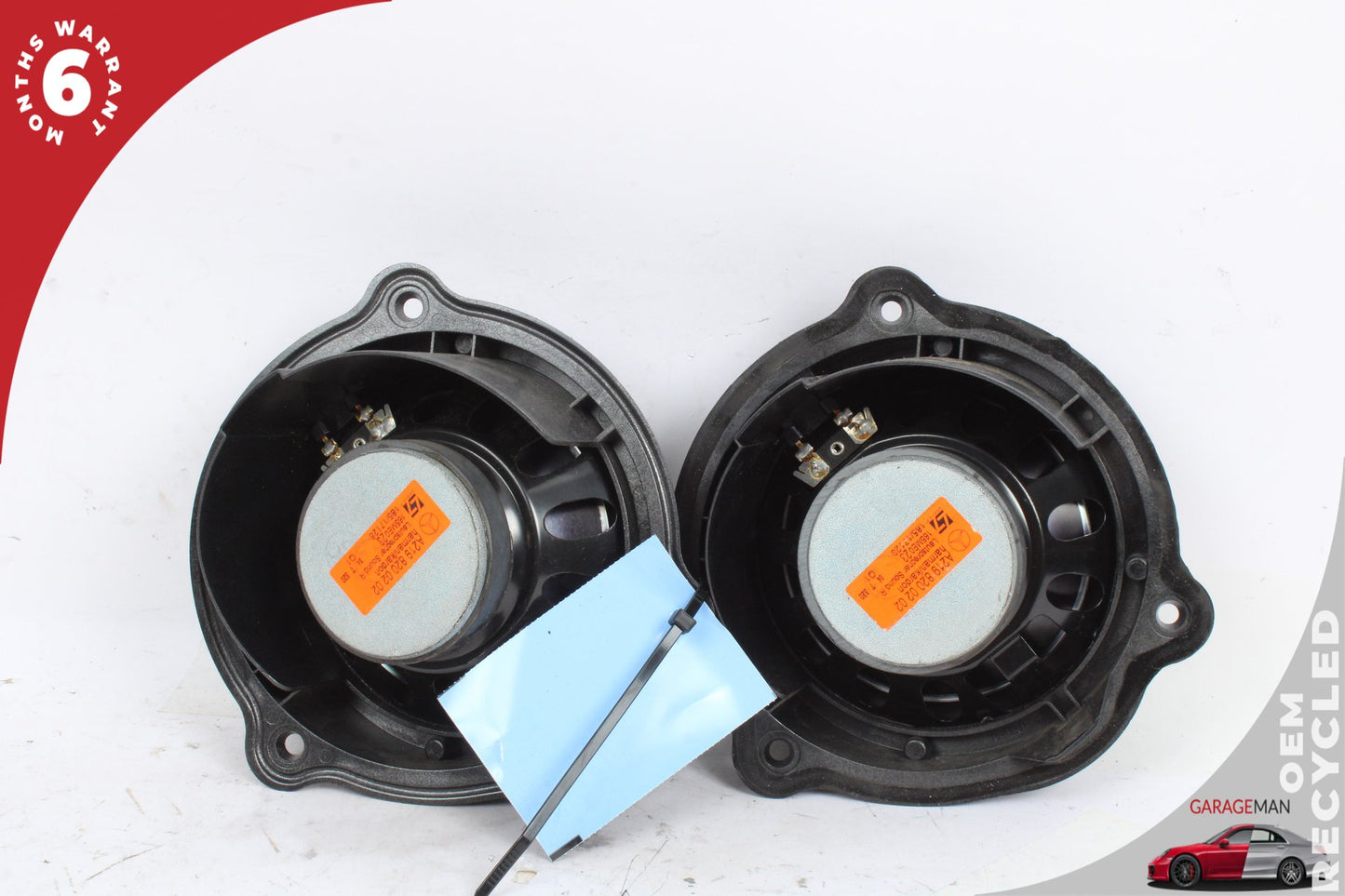 2006-2011 Mercedes W219 CLS550 Left &amp; Right Side Door Audio Speakers Set OEM