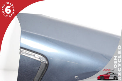2010-2013 Porsche Panamera 970 S Front Right Fender Panel Blue 97050303201 OEM