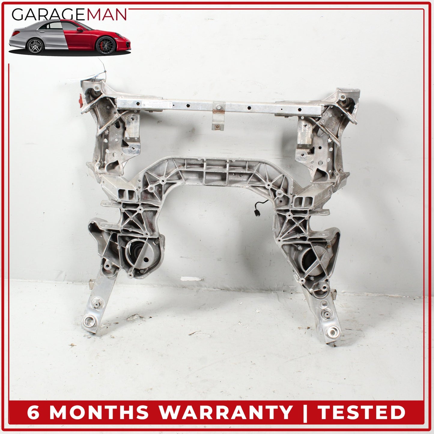 2012-2018 BMW 650i F06 AWD Front Subframe Crossmember Cradle 6797647 OEM