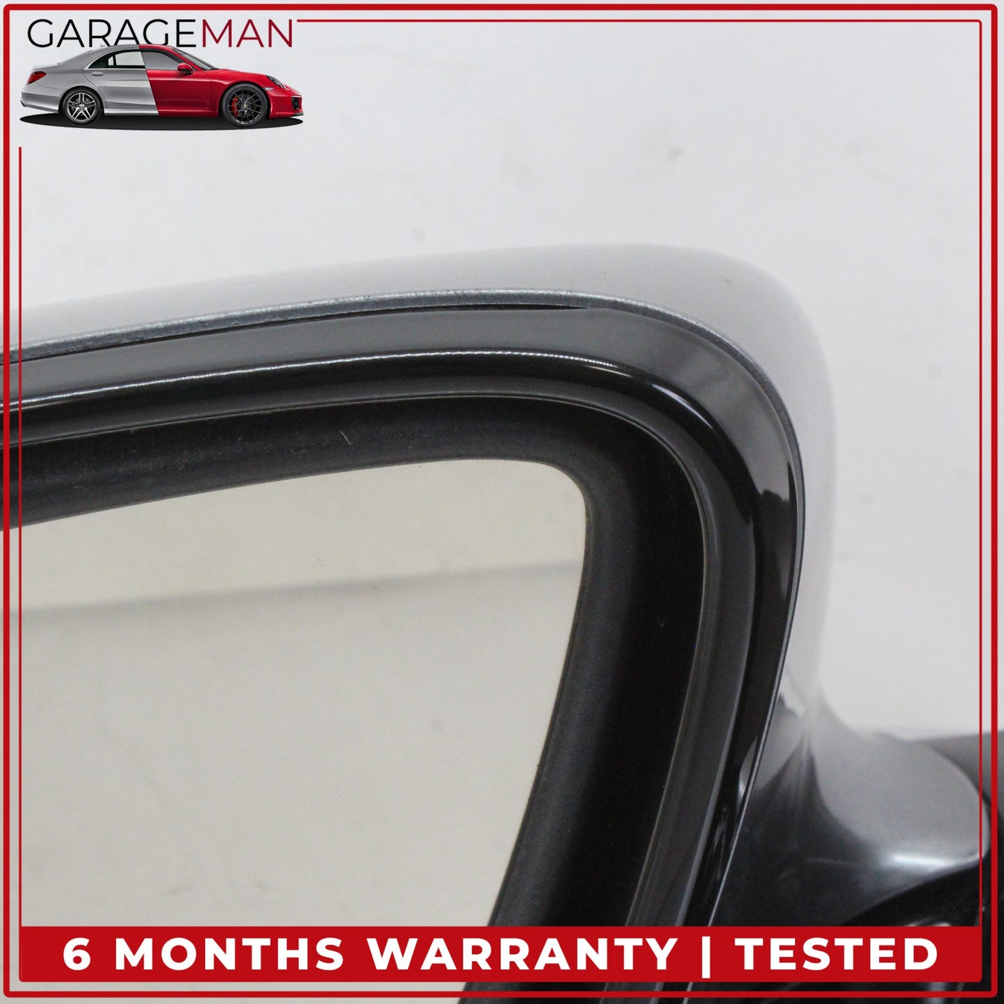 2010-2017 BMW 550i GT Front Left Door Rear View Mirror Space Gray Metallic OEM