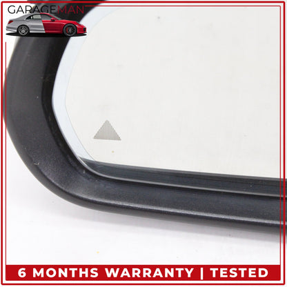 2015-2016 Mercedes W205 C300 Left Rear View Mirror w/ Blind Spot Carbon Fiber
