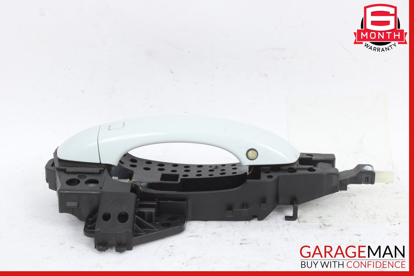 2012-2018 Audi S7 Rear Right Side Exterior Door Handle White 4H0837886 OEM