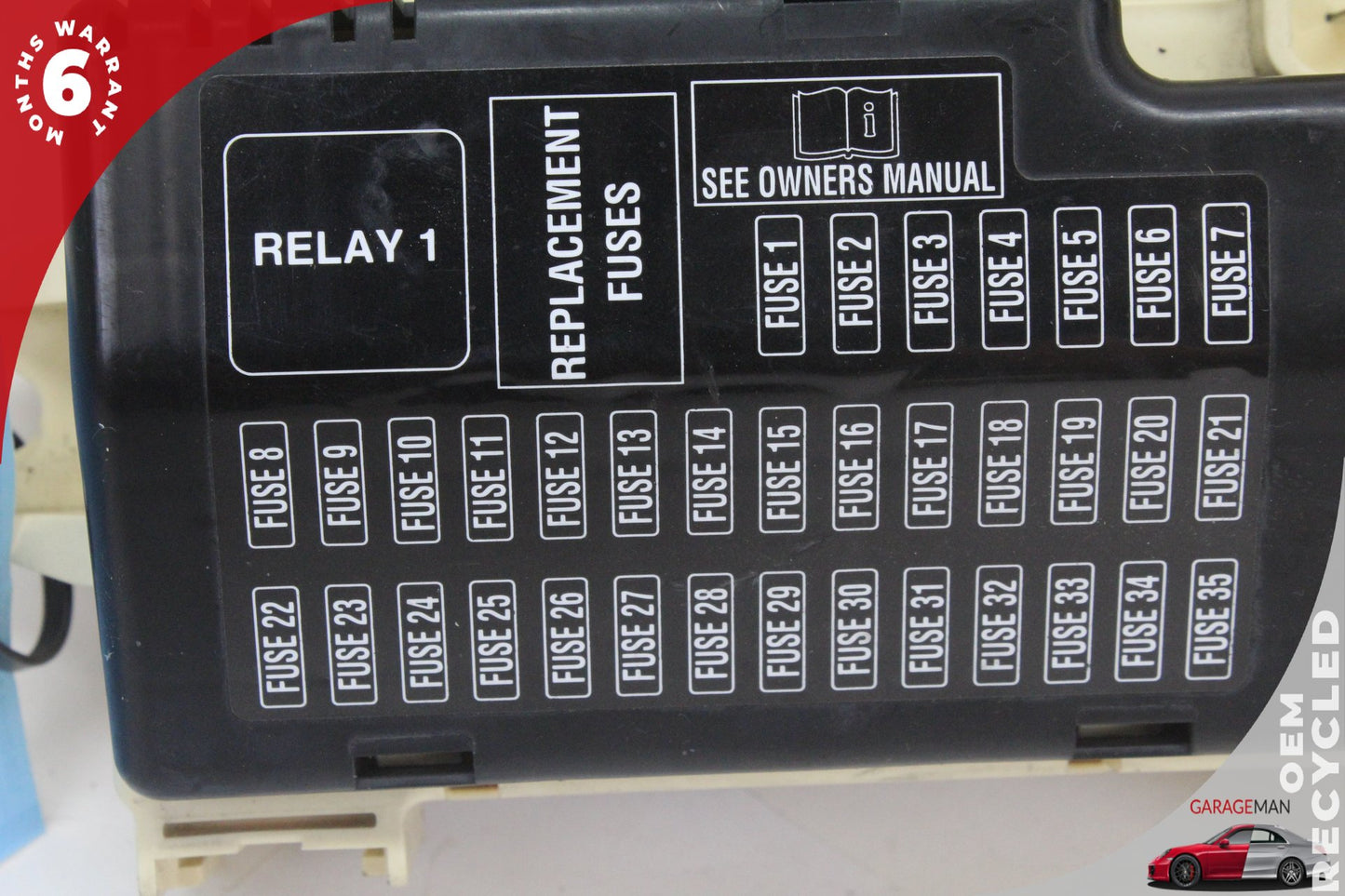 2002-2005 Ford Thunderbird Front Relay Junction Terminal Fuse Box 3W6T14A067AA