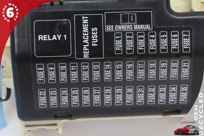 2002-2005 Ford Thunderbird Front Relay Junction Terminal Fuse Box 3W6T14A067AA