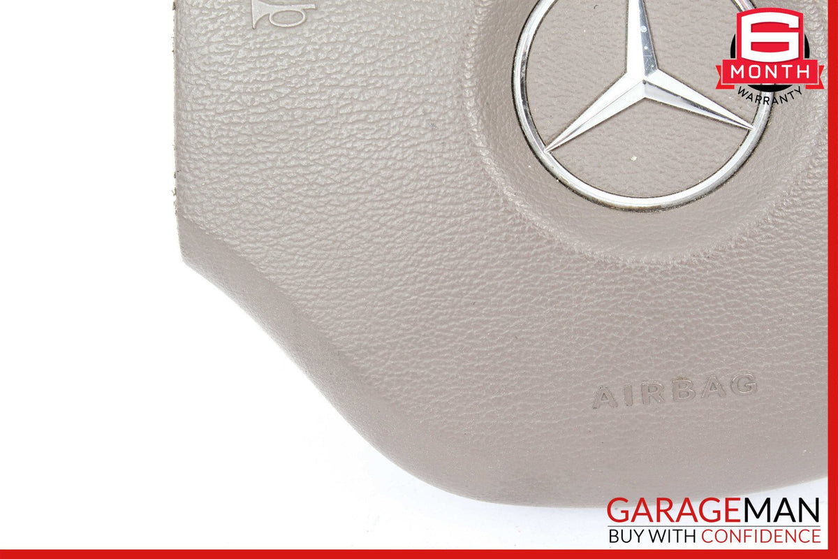 06-08 Mercedes W164 ML350 GL450 R350 Driver Steering Wheel Airbag Leather Brown