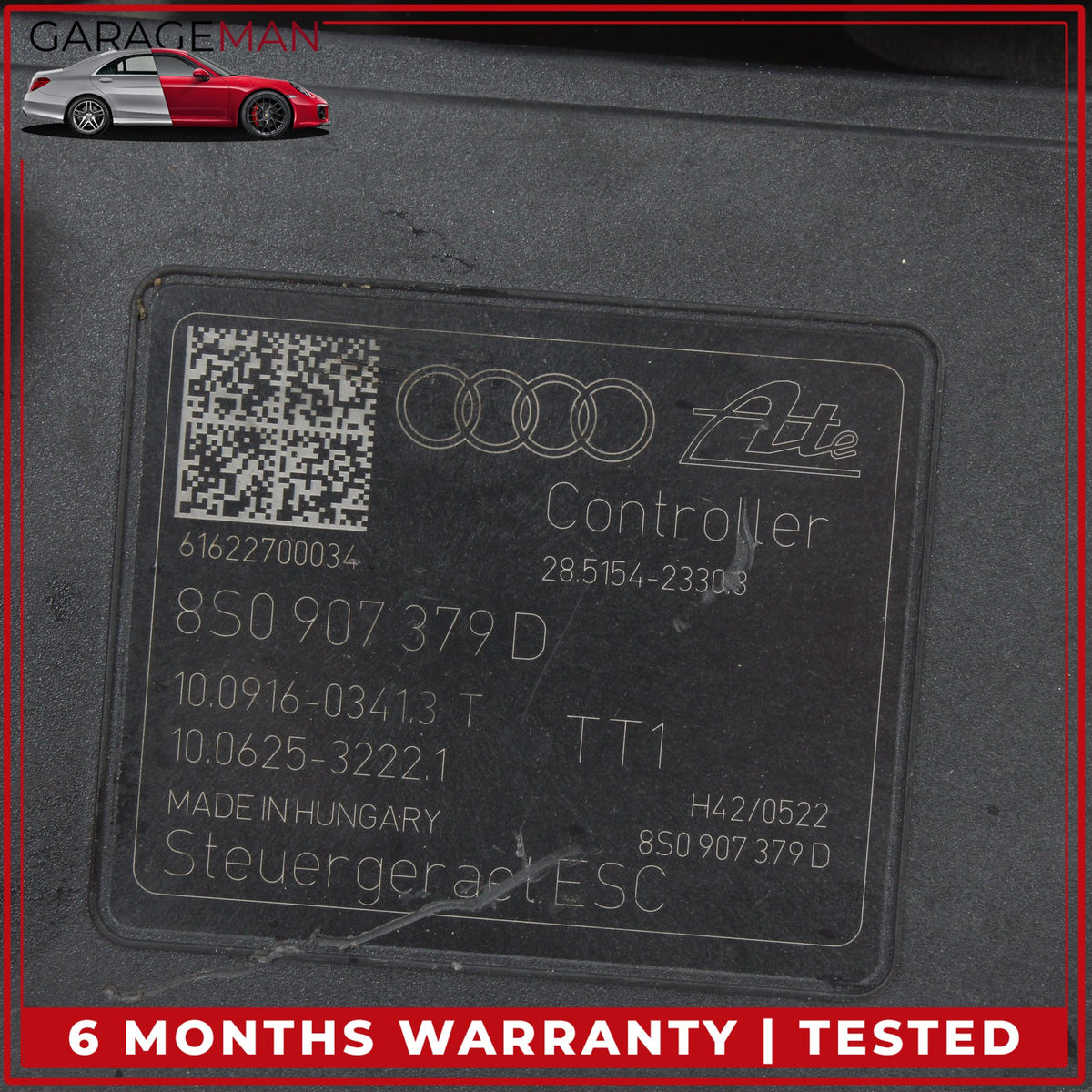 2016-2023 Audi TTS 8S ABS Anti Lock Brake Pump Module 8S0907379D OEM
