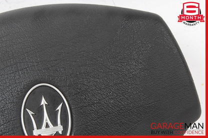 03-13 Maserati Quattroporte M139 Steering Wheel Airbag Black OEM