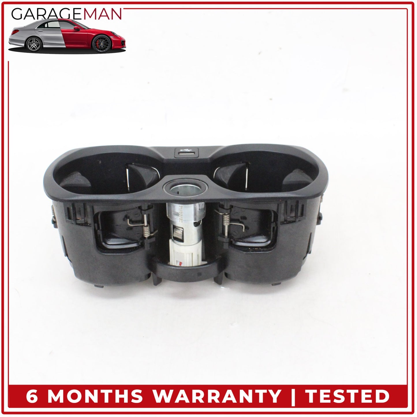 2019-2025 BMW 330i Front Center Console Dual Cup Holder Cupholder 6809803 OEM