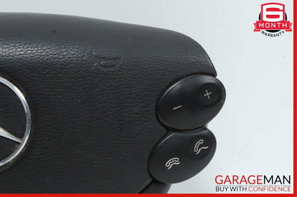 03-12 Mercedes R230 SL500 E350 CLK320 Steering Wheel Airbag Air Bag Black OEM