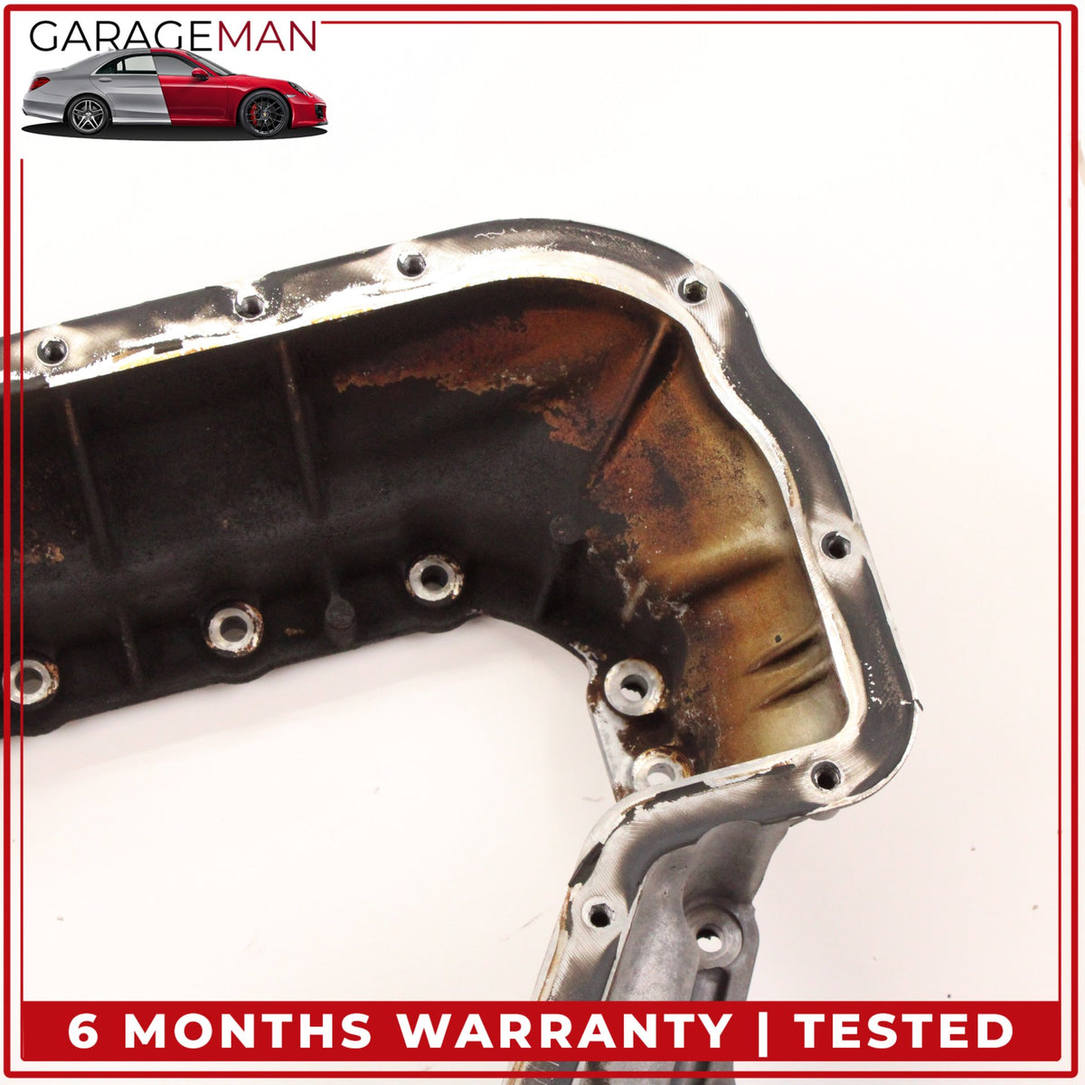 2006-2013 Mercedes W164 ML350 Engine Upper Oil Sump Baffle Pan 2720142002 OEM