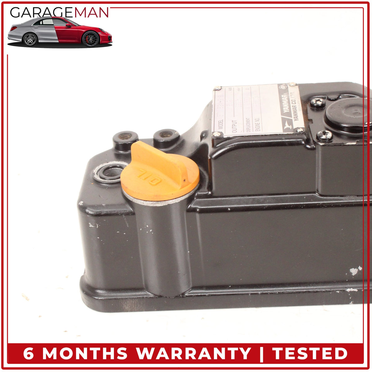 Yanmar 3TNV82A-SYB 3 Cyl Diesel Engine Cylinder Head Valve Cover AM882142
