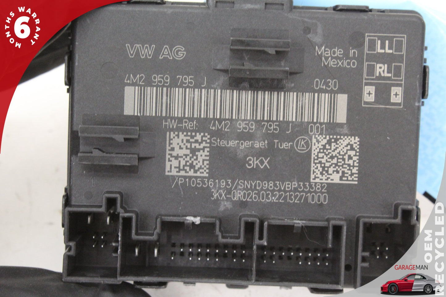 2018-2025 Audi Q5 SUV Rear Right Side Door Control Module Unit 4M2959795J OEM