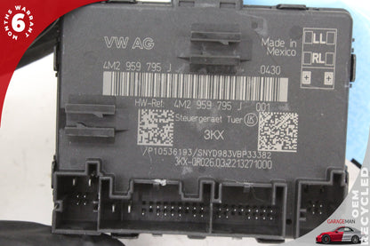 2018-2025 Audi Q5 SUV Rear Right Side Door Control Module Unit 4M2959795J OEM