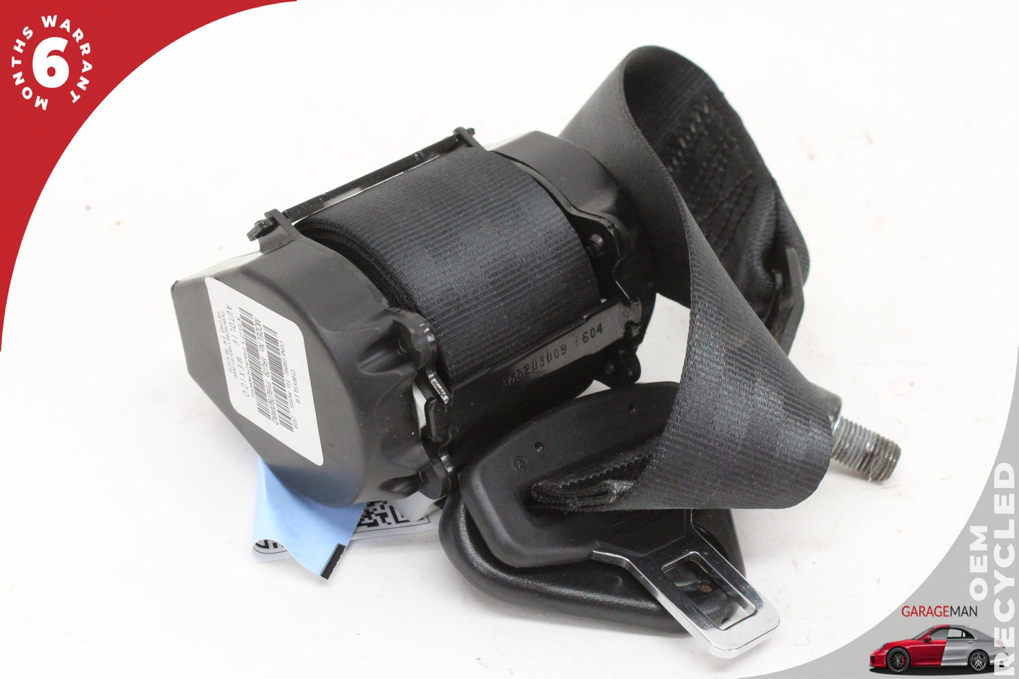 2012-2019 Fiat 500e Rear Left Driver Side Seat Belt 1RU79JXWAD OEM